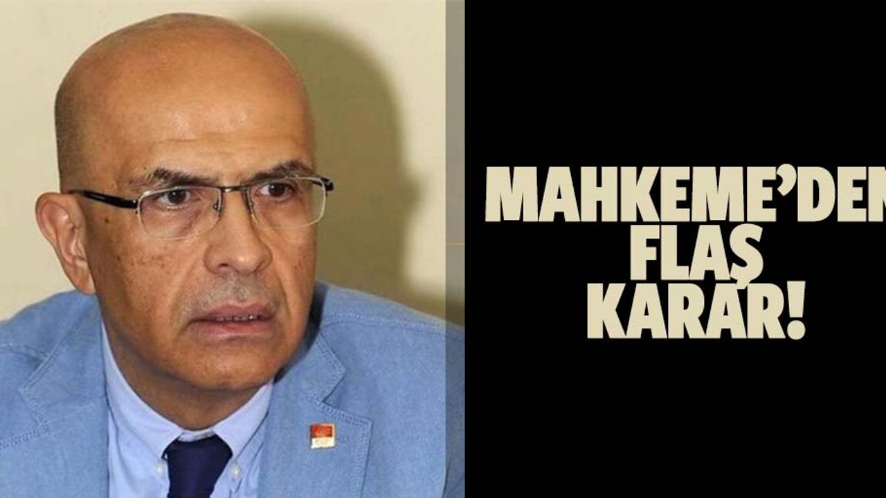 CHP Milletvekili Enis Berberoğlu hakkında yeni karar