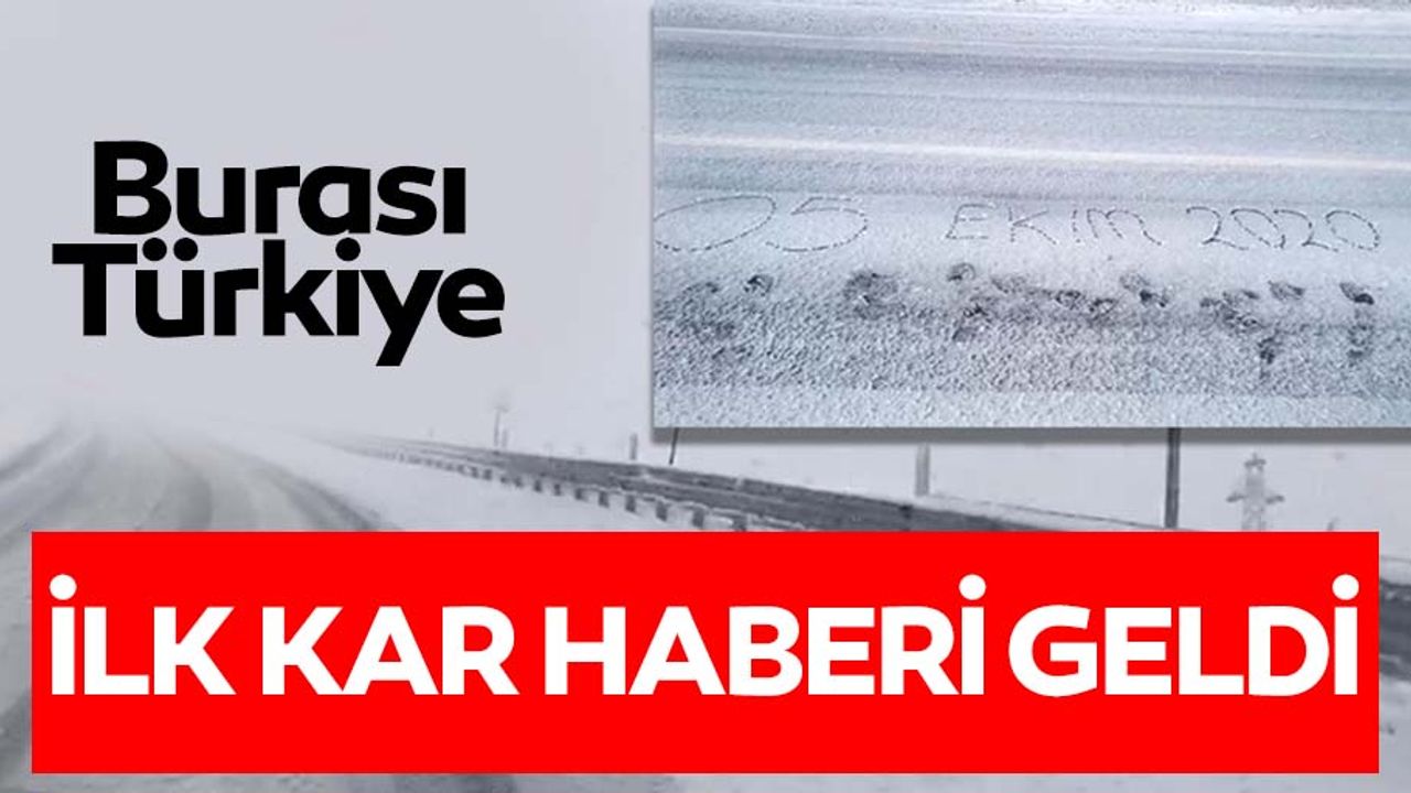 Posof yılın ilk kar yağışı ile beyaza büründü