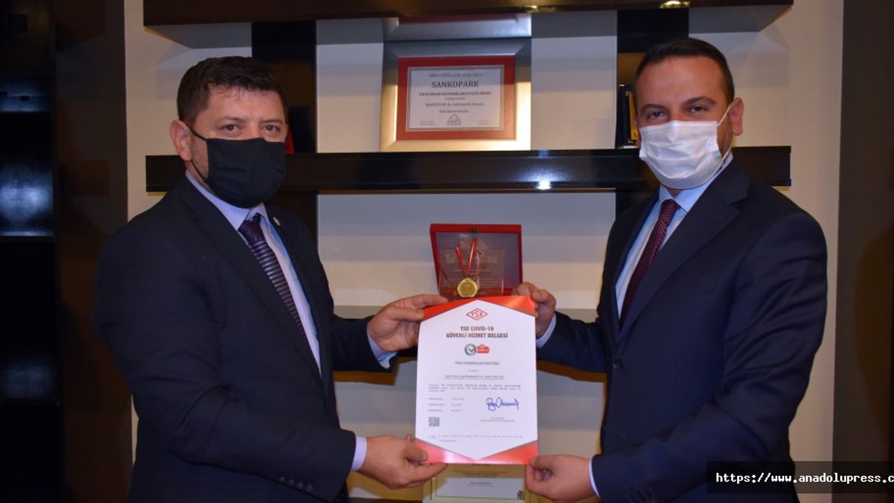 Sanko Park, Gaziantep’te Tse’den Belge Alan İlk Avm