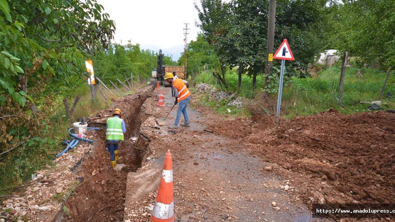Tekir Mahallesinde İçme Suyu Çalışmaları Tamamlandı