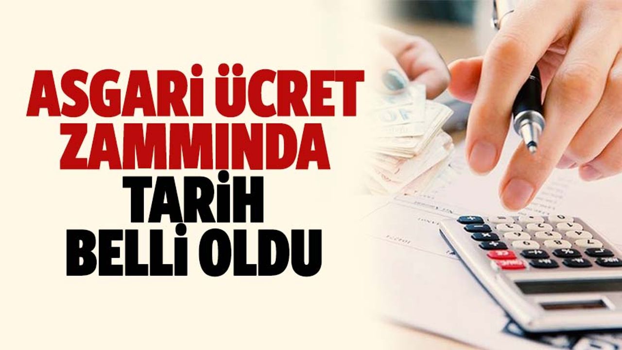 Asgari ücret zammı ile ilgili önemli tarih belli oldu! Asgari ücret zammı ne kadar olacak?