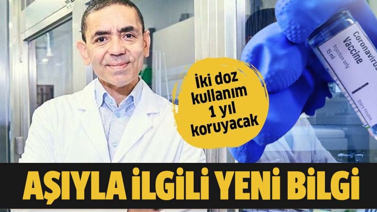 Koronavirüs aşısını bulan Prof. Dr. Uğur Şahin ile eşi Dr. Özlem Türeci aşıya çok güveniyor