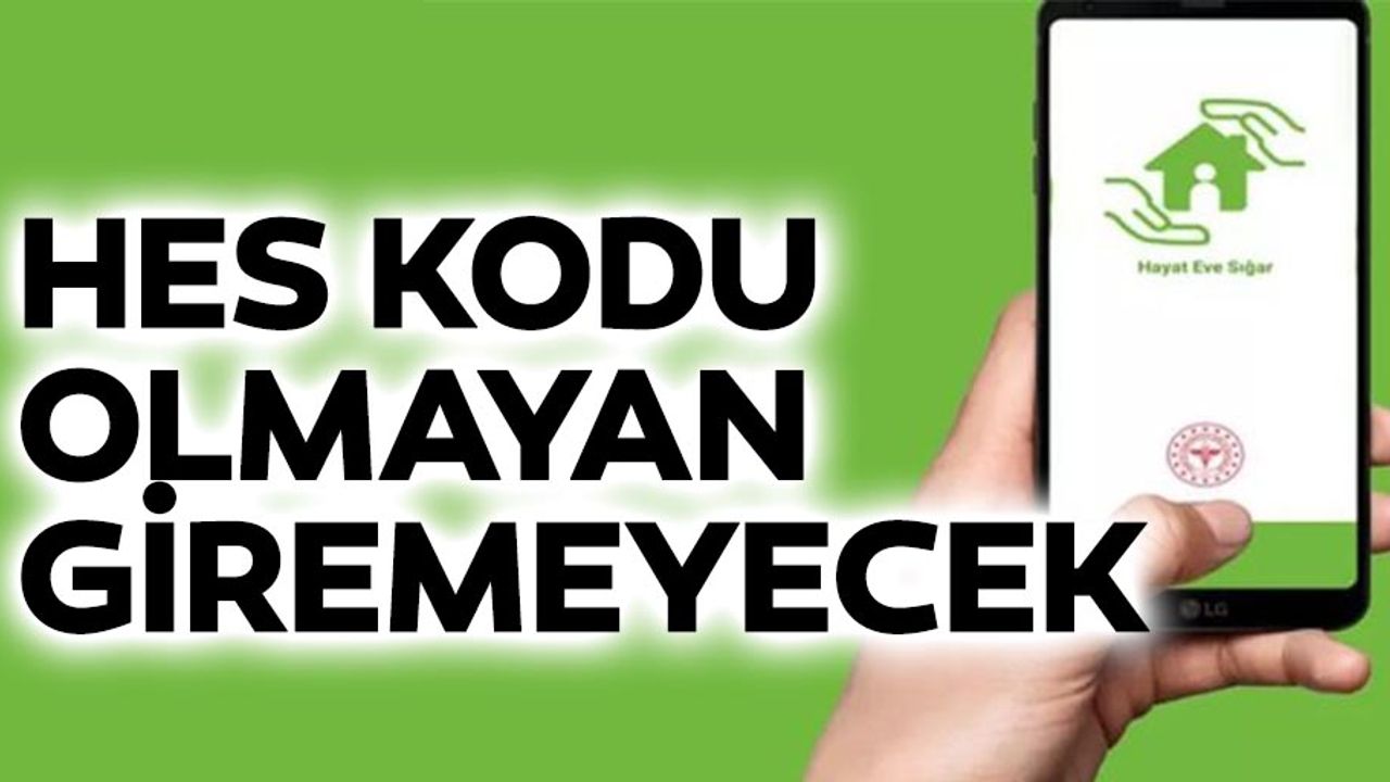 Adliyelere ve istinaf mahkemelerine girişte HES kodu şartı