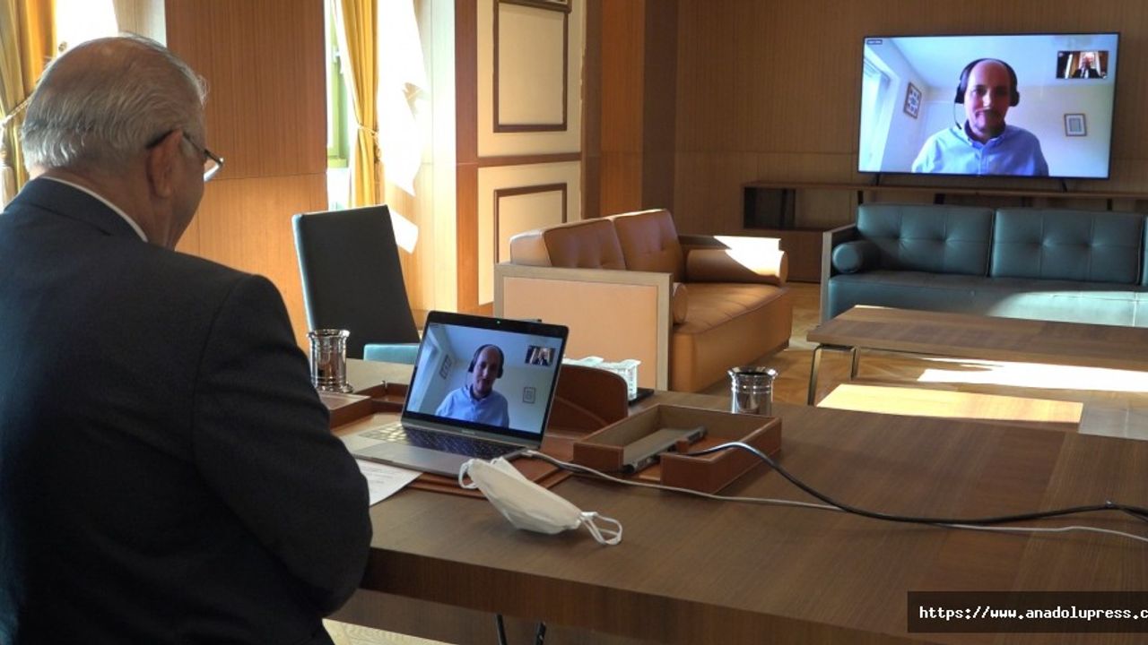 Başkan Mahçiçek, AIPH genel sekreteri ile görüştü