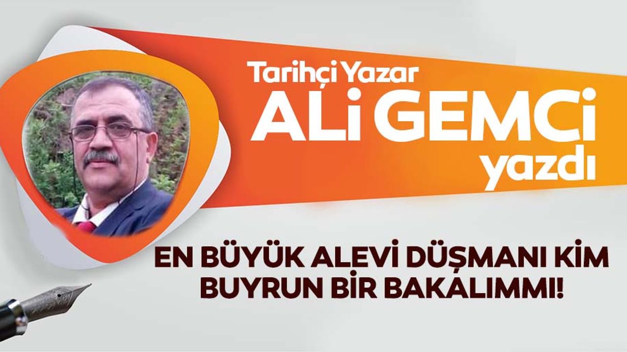 En büyük Alevi düşmanı kim buyrun bir bakalımmı!