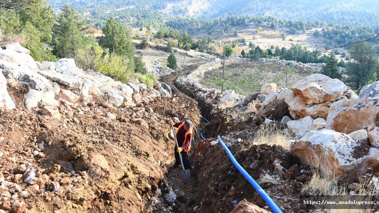 Kılağlı Mahallesinde İçme Suyu Çalışması Tamamlandı