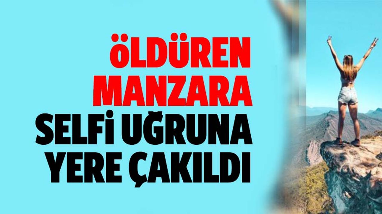 Öldüren manzara! Ailesinin gözü önünde 80 metreden yere çakıldı