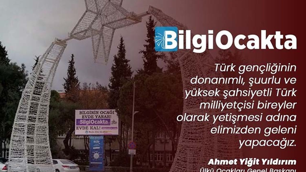 Ülkü Ocaklarından dijital eğitim platformu