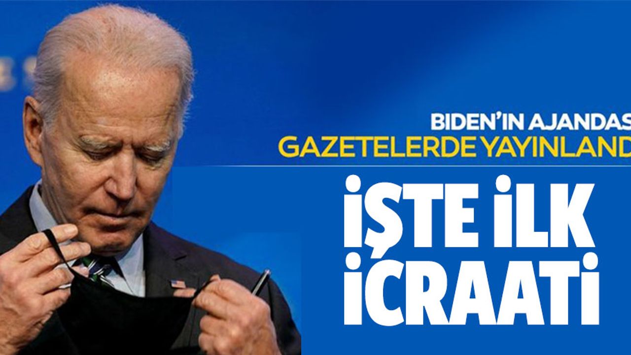 Biden'ın ilk işi ve ilk gideceği yer belli oldu