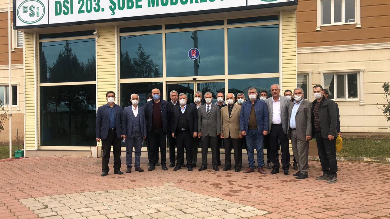 Ejder Akbaş'tan Adıyaman TEİAŞ ve DSİ Ziyareti