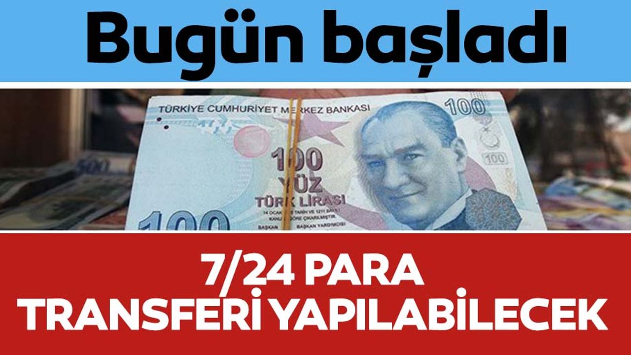 FAST sistemi ile saniyeler içinde 7/24 para transferi yapılabilecek