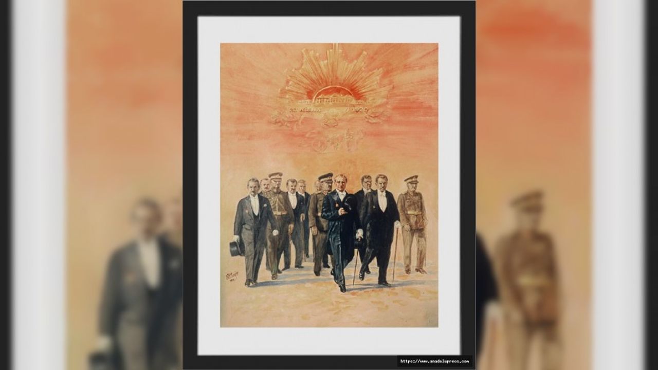 Sanko Sanat Galerisi’nde Atatürk Portreleri Sergisi Açıldı