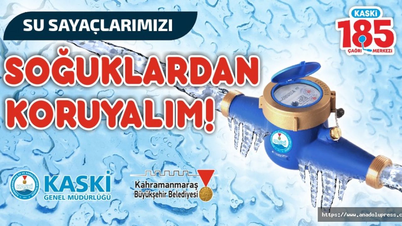 Su Boruları ve Sayaçlar için uyarı