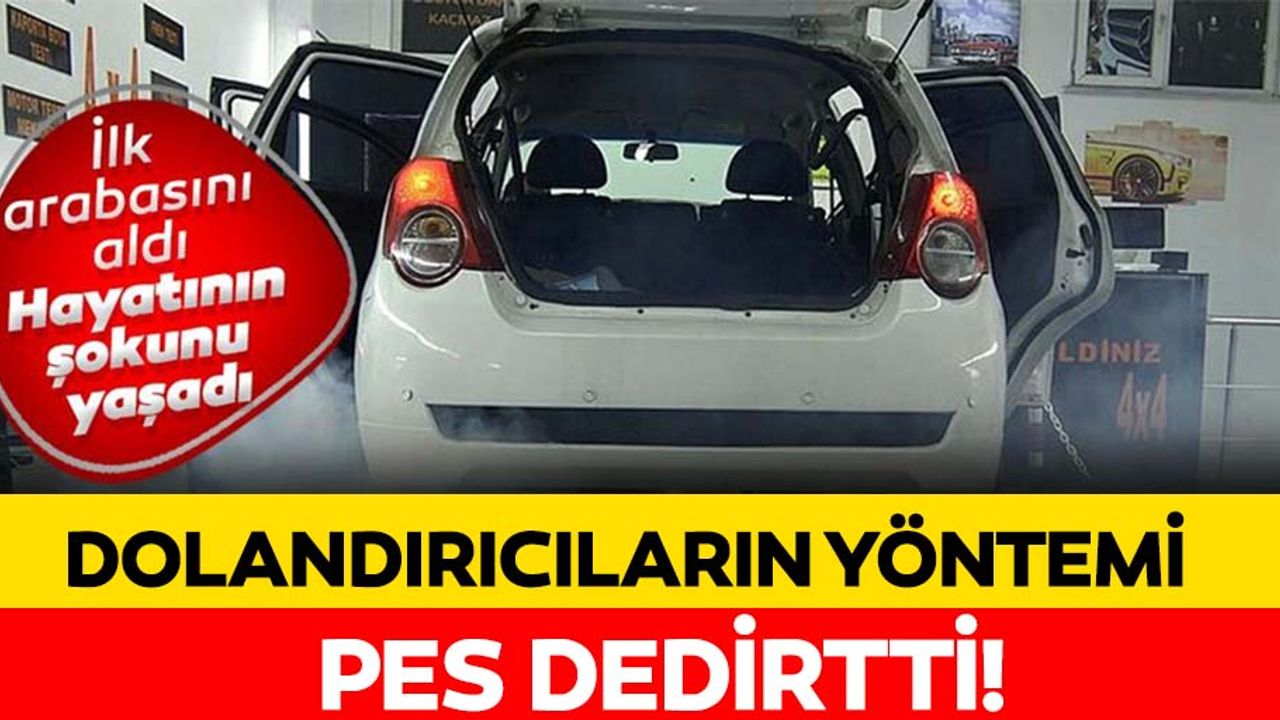 İlk kez araba aldı: Hayatının şokunu yaşadı!