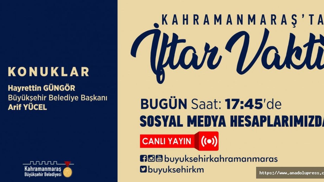 Başkan Güngör İftar Vakti’ne Konuk Olacak
