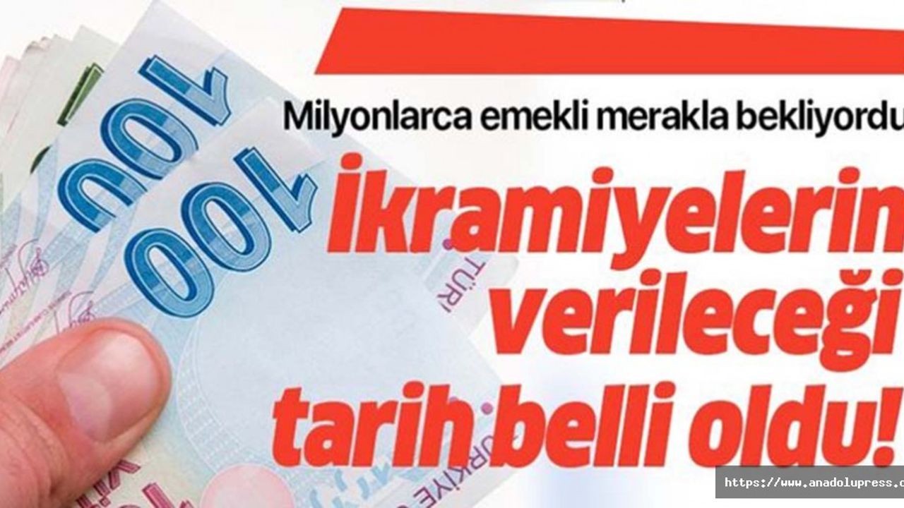 Bayram ikramiyesi için tarih belli oldu