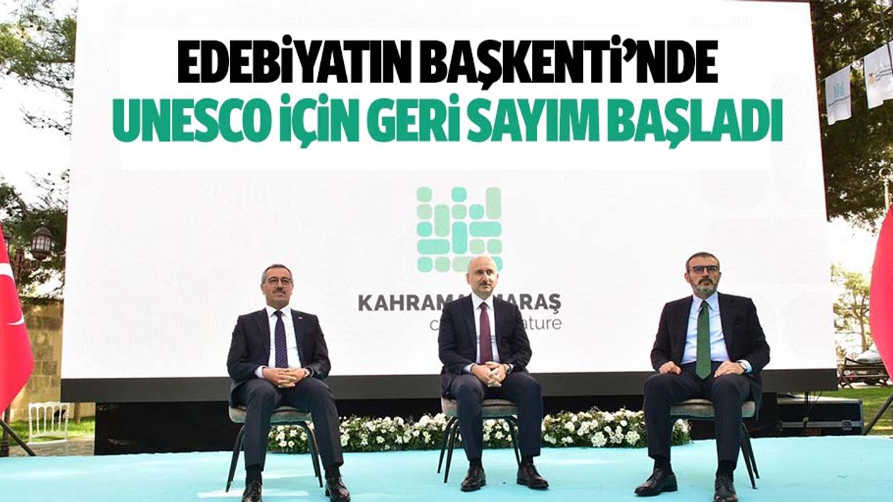 Edebiyatın Başkenti’nde Unesco İçin Geri Sayım Başladı