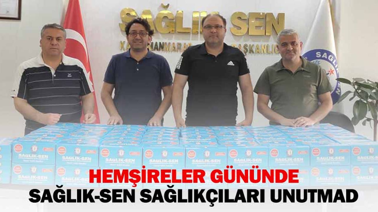 Hemşireler Gününde Sağlık-Sen Sağlıkçıları Unutmad