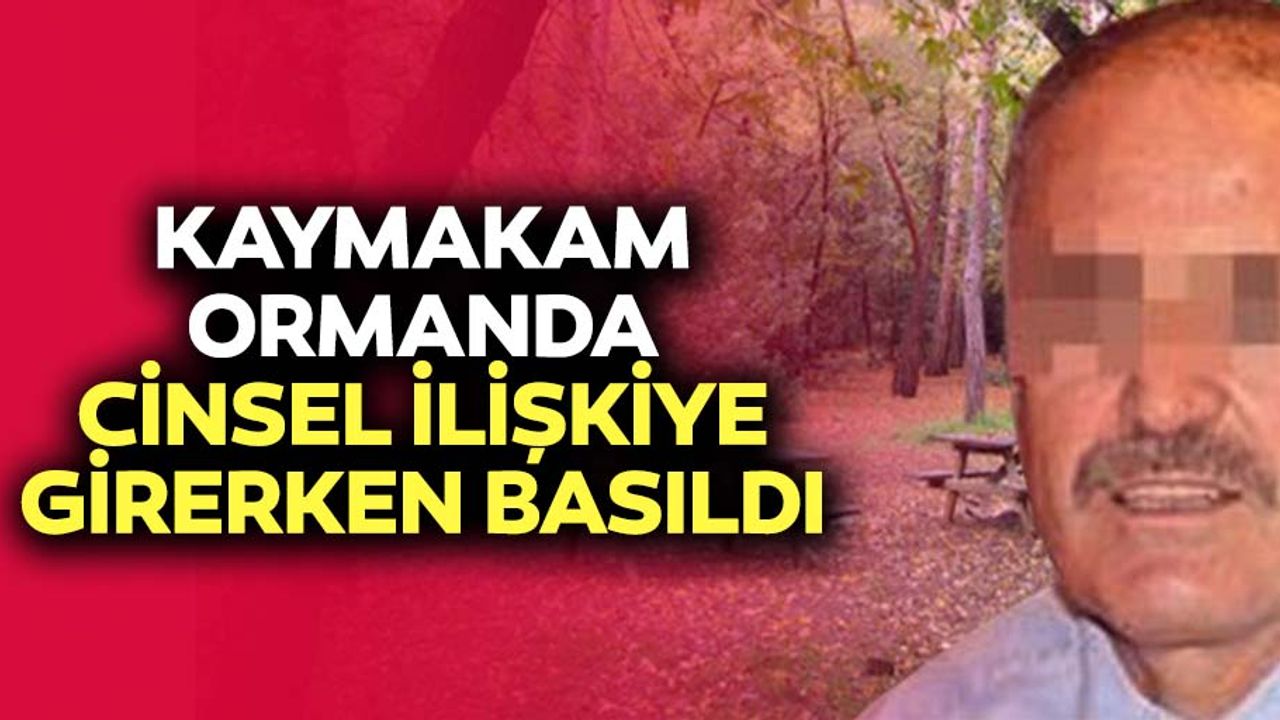 Kaymakam, Ormanda Cinsel İlişkiye Girerken Basıldı