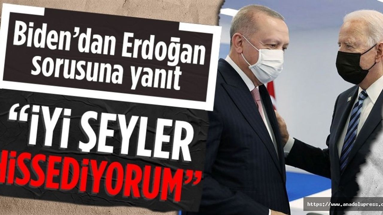 ABD Başkanı Biden'dan yeni açıklama: Toplantımızla ilgili iyi şeyler hissediyorum