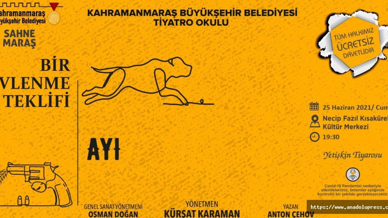 ‘Bir Evlenme Teklifi’ İkinci Gösterimiyle Seyirciyle Buluşuyor