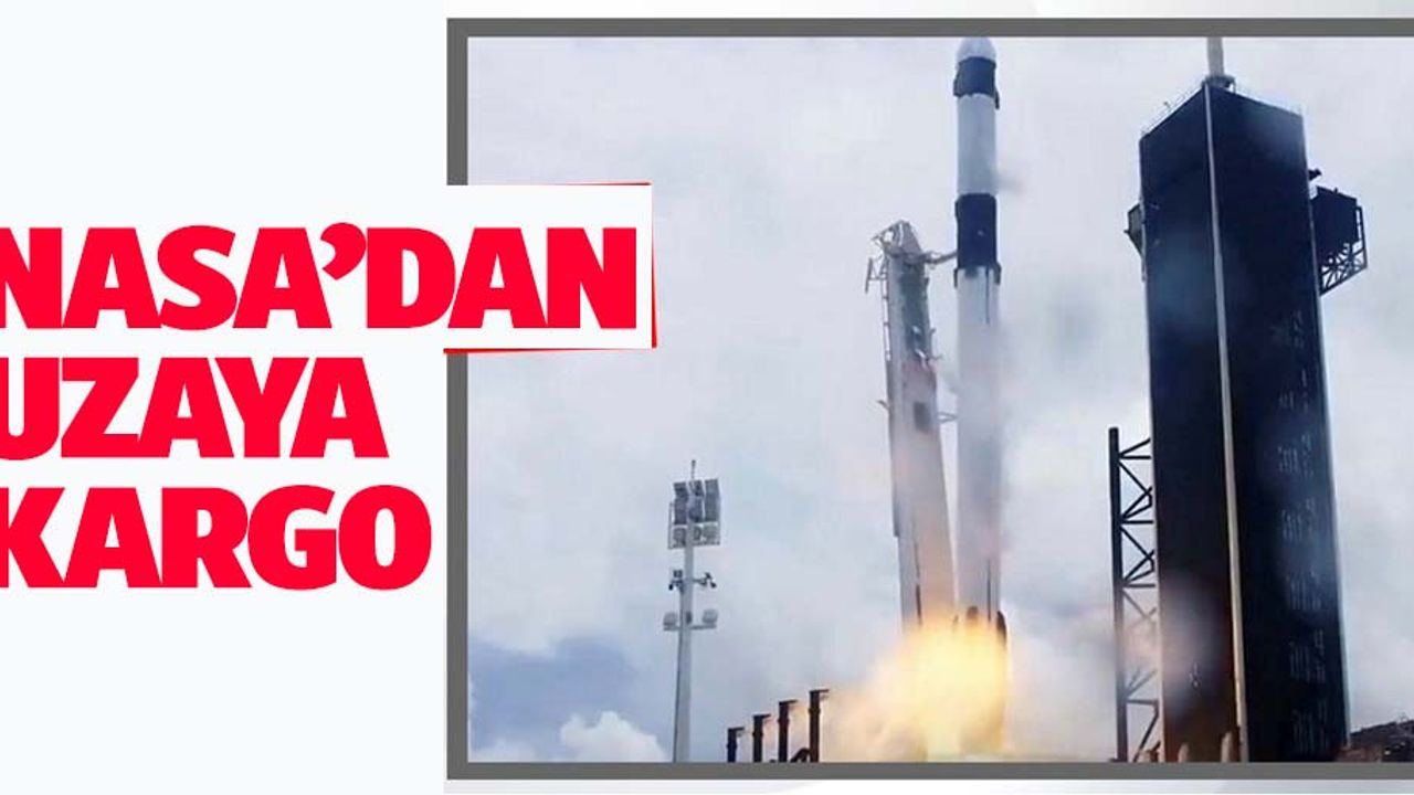 NASA uzaya kargo taşıyan roketini fırlattı!