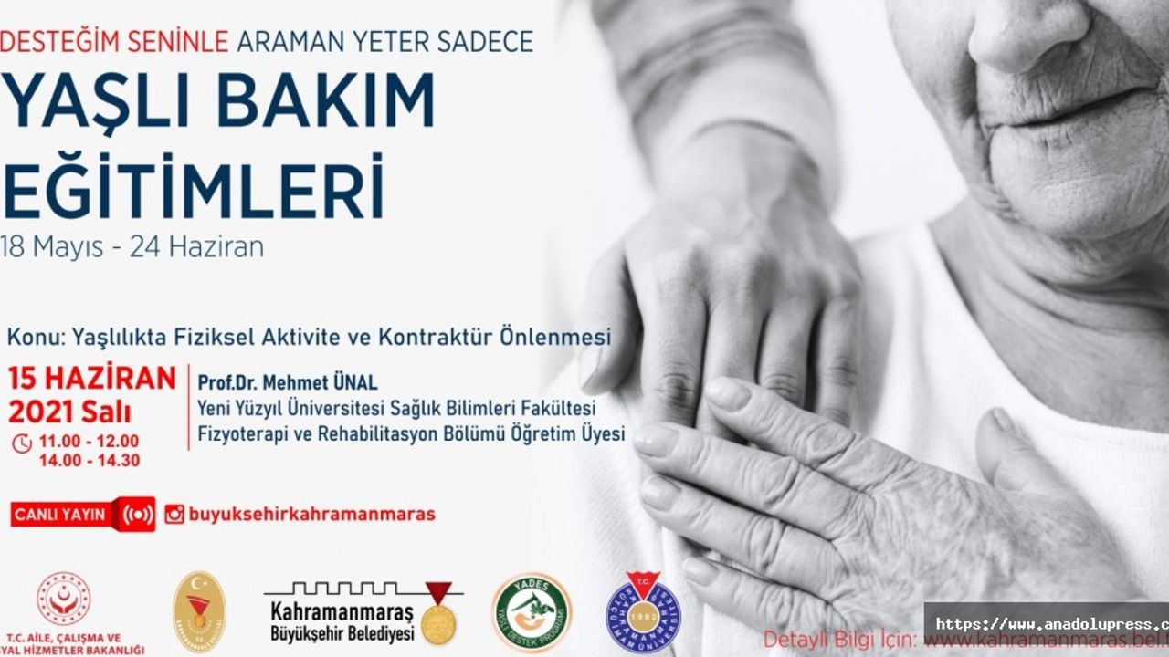 Prof. Ünal’la Yaşlılıkta Fiziksel Aktivite ve Kontraktürlerin Önlenmesi