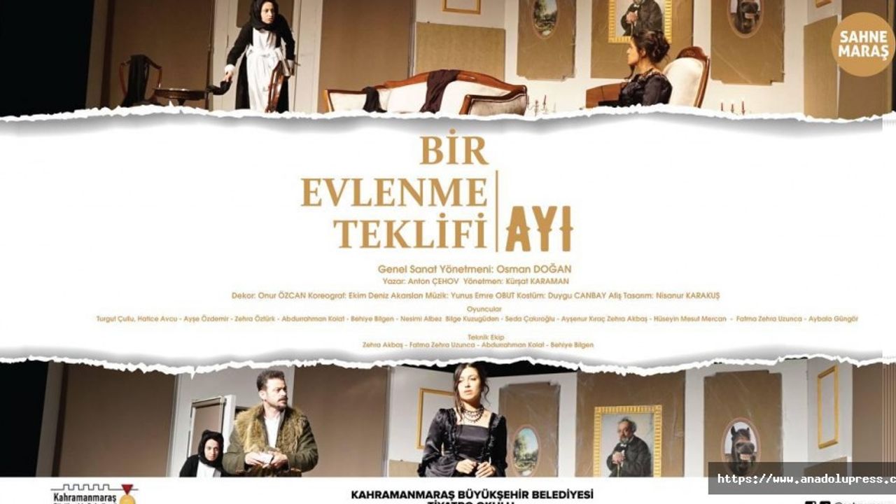 Sahne Maraş Ücretsiz Tiyatro Gösterimleri Başlıyor