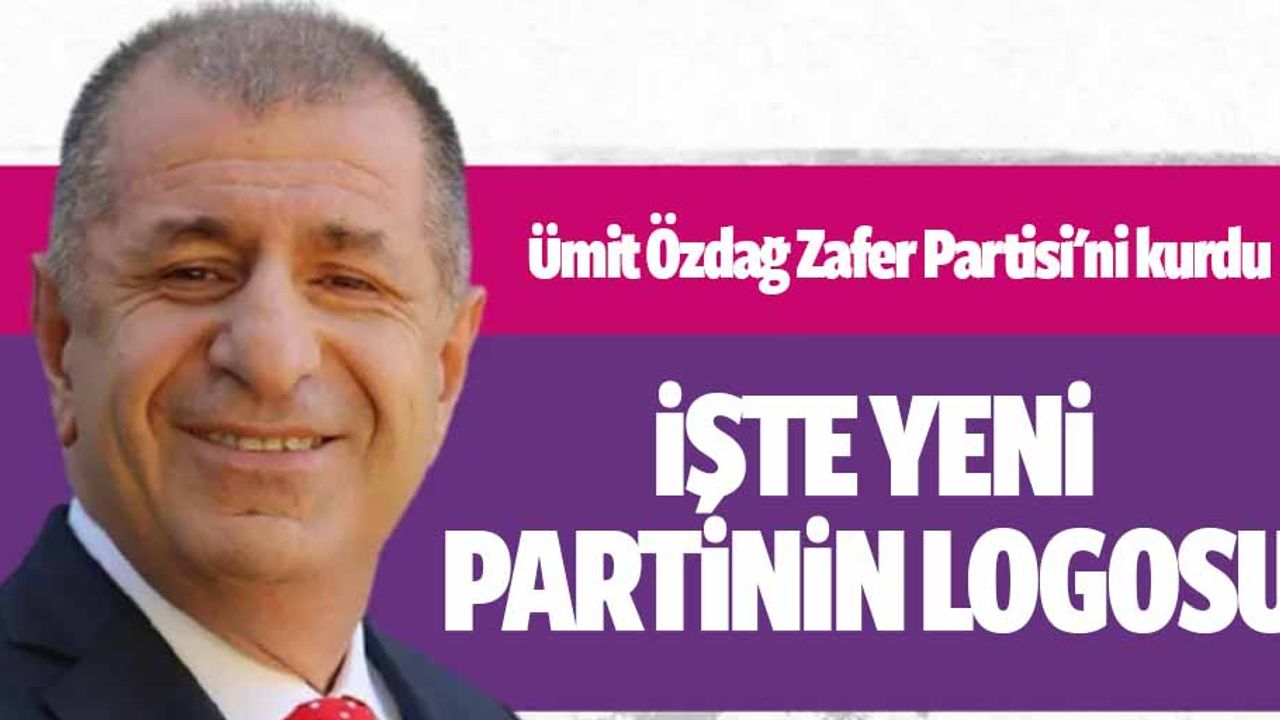 Ümit Özdağ Zafer Partisi'ni kurdu İşte Yeni Partinin Logosu