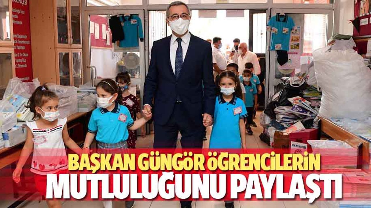 Başkan Güngör Öğrencilerin Mutluluğunu Paylaştı