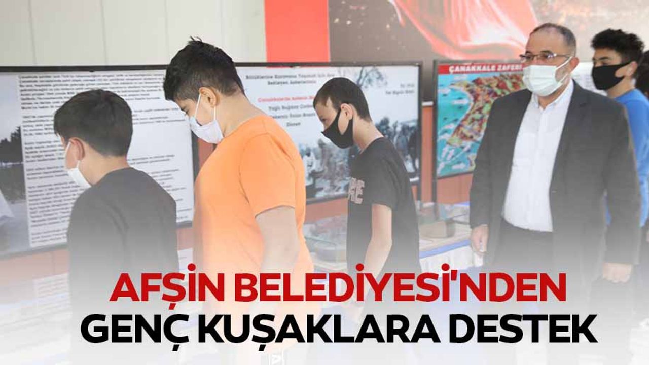 Afşin Belediyesi'nden Genç Kuşaklara Destek