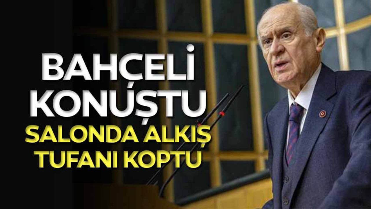 Bahçeli Konuştu Salonda Alkış Tufanı Koptu