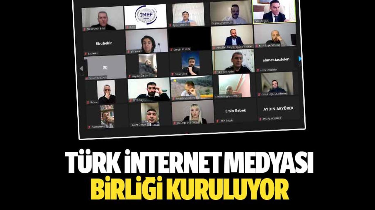 Türk İnternet Medyası Birliği Kuruluyor