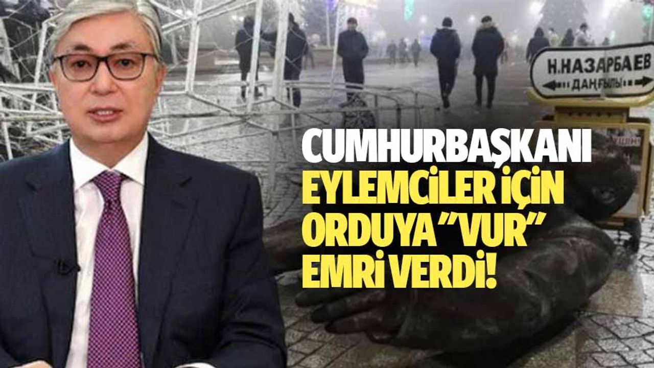 Cumhurbaşkanı, eylemciler için orduya ''vur'' emri verdi