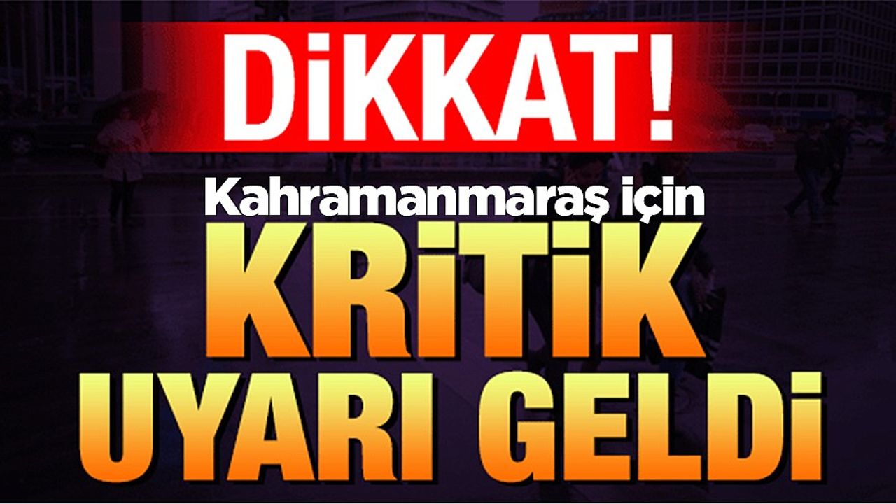 Meteoroloji illeri tek tek saydı, kuvvetli yağış uyarısında bulundu