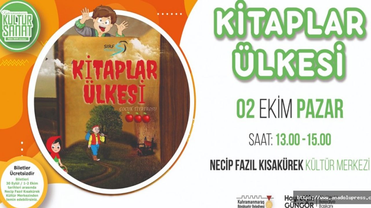Haydi Çocuklar! “Kitaplar Ülkesi” Sizi Bekliyor