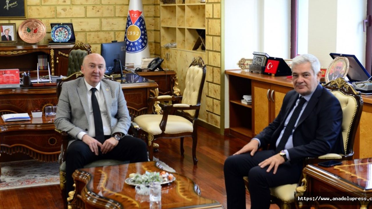 Sağlık Müdürü Öksüz’den Rektör Yasım’a Ziyaret