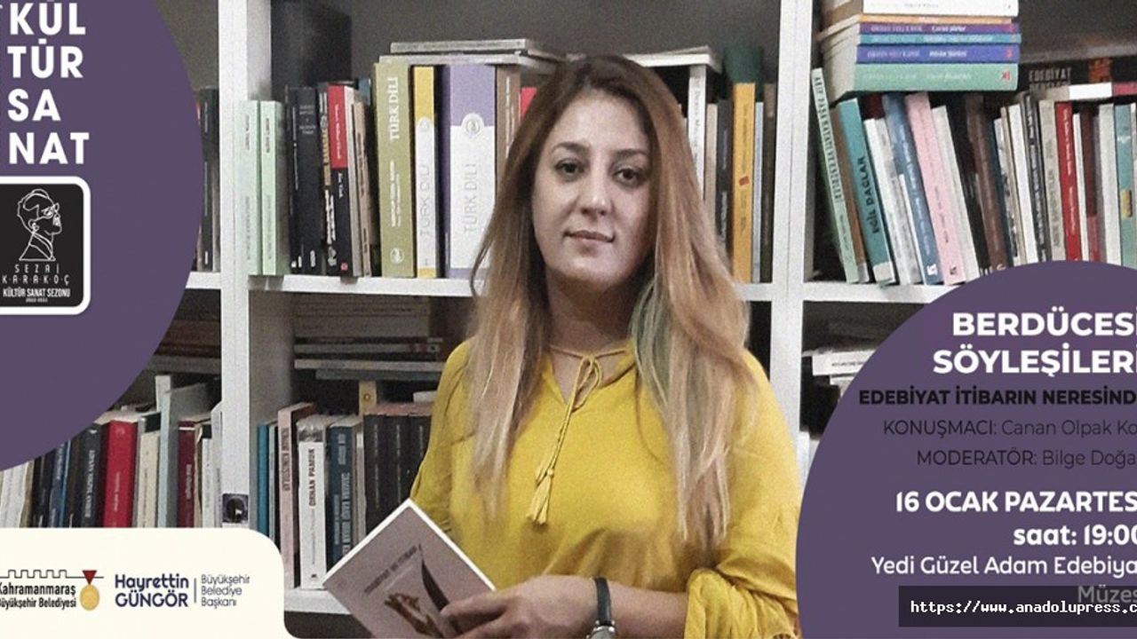 Yılın Kadın Yazarı Koç, Berdücesi Söyleşileri’nin Konuğu Olacak