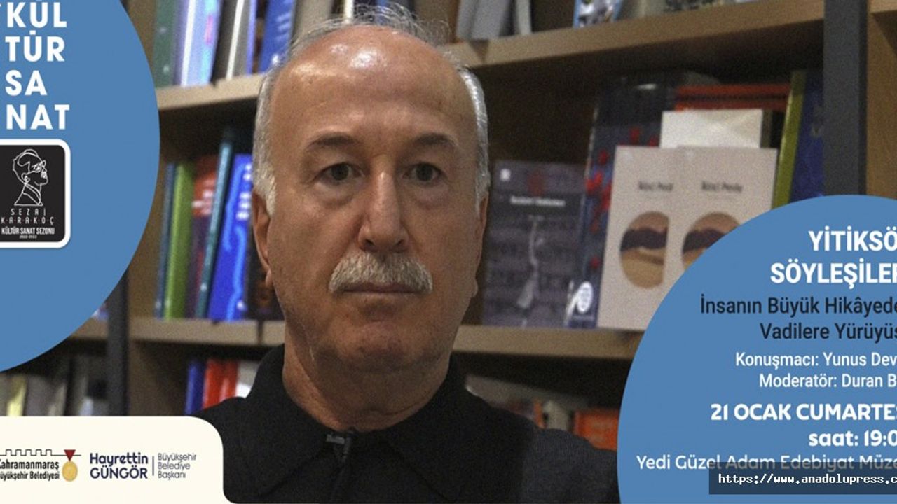 Yitiksöz Söyleşileri’nin Bu Ayki Konuğu Yunus Develi Olacak