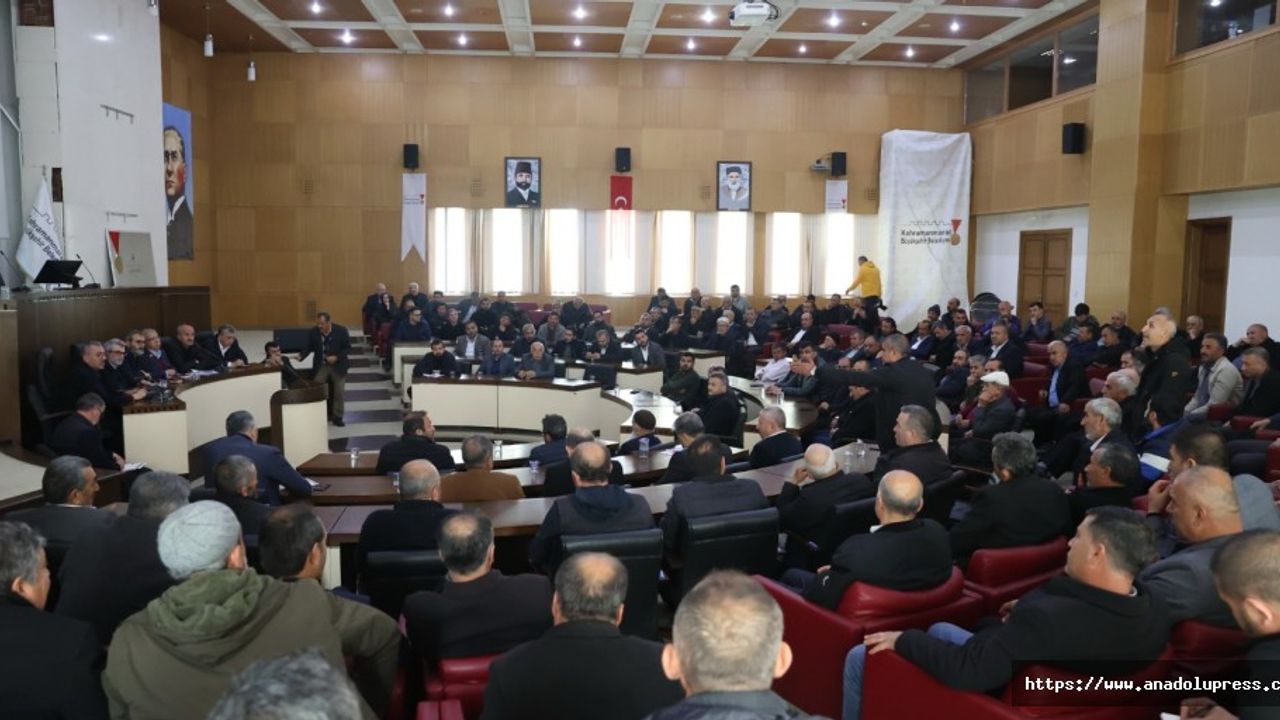 Kahramanmaraş’ta Mahallelerde Düzenlenecek Faaliyetler Görüşüldü