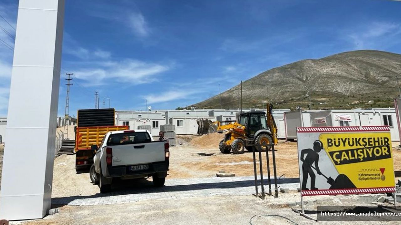 Ekinözü ve Nurhak’ta Barınma Merkezlerinin Alt ve Üst Yapısı Büyükşehir’den