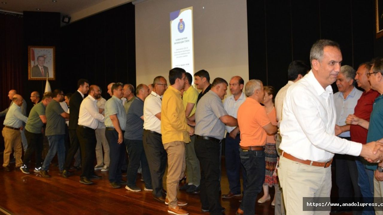KSÜ’de Geleneksel Bayramlaşma Töreni Düzenlendi