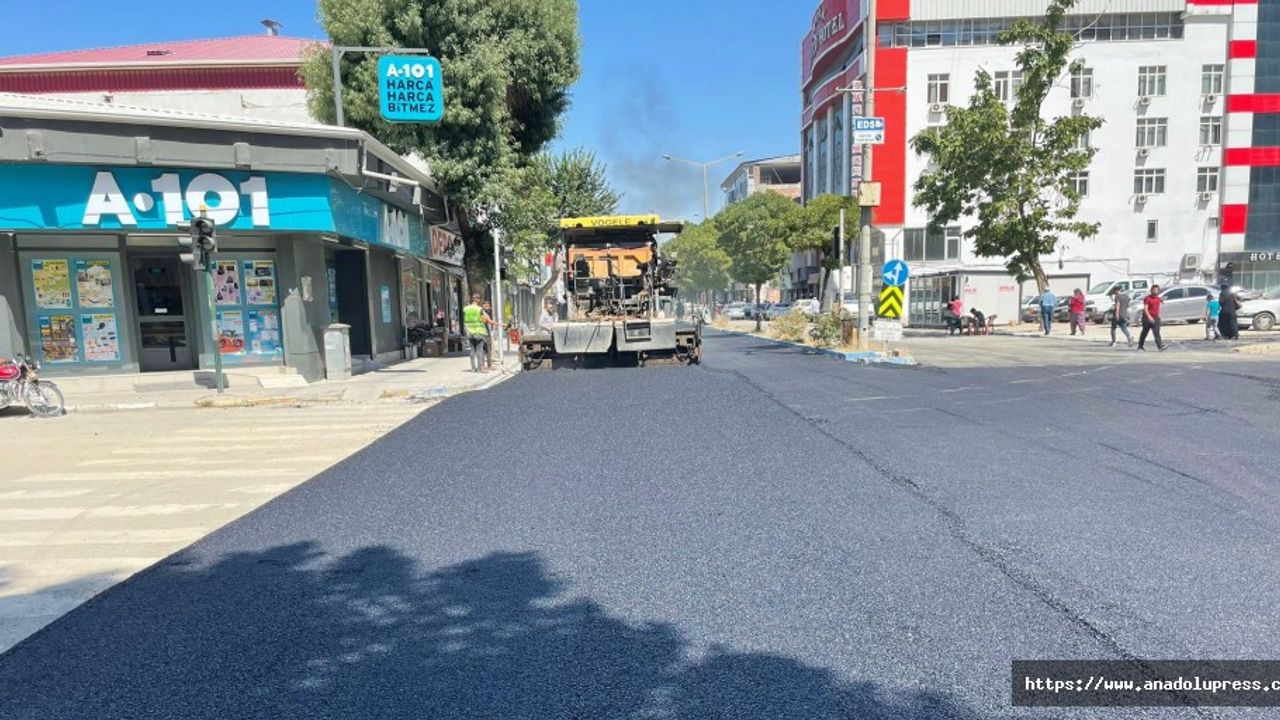 Elbistan’daki Caddeler Baştan Aşağı Yenileniyor!