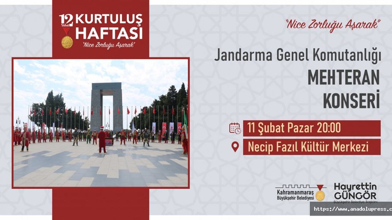 Kahramanmaraş’ta Kurtuluş’un 104. Yılında çeşitli etkinlikler düzenlenecek