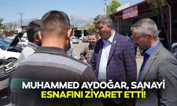 Muhammed Aydoğar, sanayi esnafını ziyaret etti!