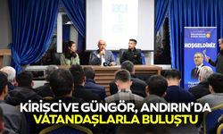 Kirişci ve Güngör, Andırın’da Vatandaşlarla Buluştu