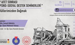 Kahramanmaraş’ta Psiko-Sosyal Destek Seminerleri Devam Ediyor