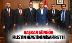 Başkan Güngör, Filistin Heyetini Misafir Etti