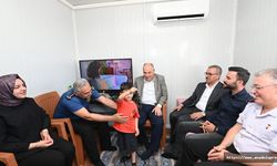 Güngör ve Coşkun, 15 Temmuz Gazisi Yeşilay’ı Ziyaret Etti