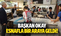Başkan Okay Esnafla Bir Araya Geldi